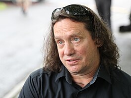 Rozlou�it se s here�kou Libu�í �afránkovou dorazil i její kolega Jan Potm�il...