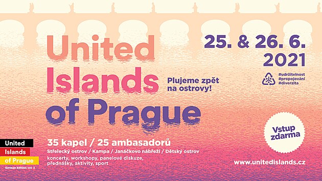 United Islands of Prague se vrac na ostrovy