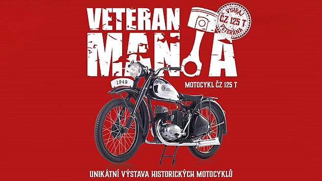 Výstava historických motocykl Veteran Mania