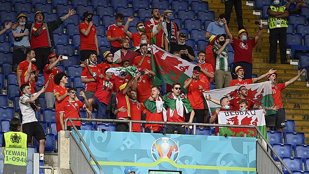 Fanouci Walesu sleduj zpas proti Itlii.
