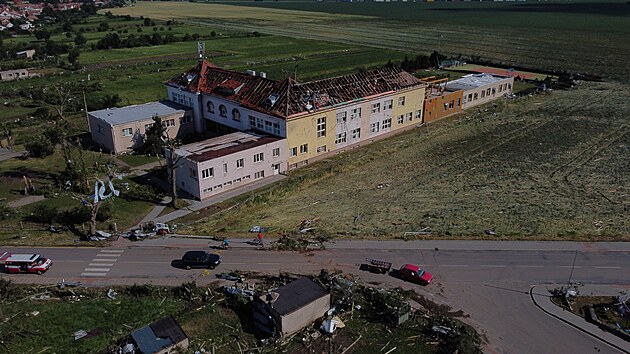 Folgen des Tornados Moravská Nová ves (25. Juni 2021)