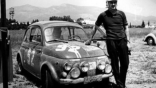 Sobieslaw Zasada na Acropolis Rally v roce 1965