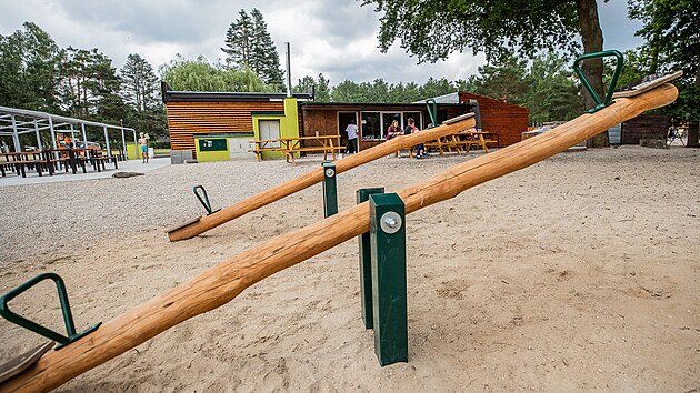 Kemp Stbrn rybnk po opravch (22. ervna 2021)