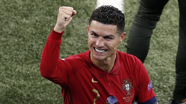 Portugalsk kapitn Cristiano Ronaldo.