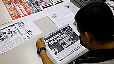 Hongkongský prodemokratický deník Apple Daily oznámil ukonení innosti. (23....