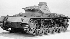 Panzer III Ausf. D s listovými pruinami