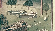 Takto zachytil, jak mrtví vylézají z hrob, obraz z patnáctého století.