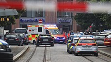 Při násilném činu v centru německého Würzburgu zemřeli nejméně tři lidé a šest...