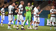 KONEC. Zklamaní Portugalci kon�í na Euru 2021 v osmifinále.