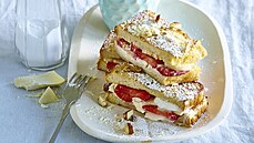 Francouzsk� toast s jahodami