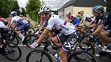 Peter Sagan bhem tvrté etapy Tour de France 2021.