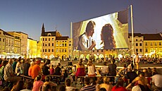 Kinematograf brat�í �adík� obsadí nám�stí P�emysla Otakara II.