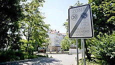 Z ulic brnnské Masarykovy tvrti se stává parkovit park and ride. idii tu...