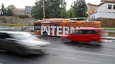V Jihlav se kvli omezené dodávce energie peruil provoz trolejbus. (21....