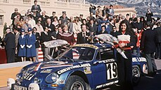 S Alpine A110 na Rally Monte Carlo, rok 1976