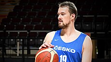 Ondej Balvín na tréninku eských basketbalist