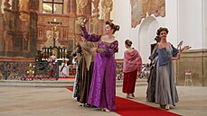 Tane�ní vystoupení v rámci akce Barokní den v kostele Zv�stování Panny Marie v...