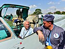 V letounech MIG-21 nal�tal b�val� vojensk� pilot Pavel Vesel� za svou kari�ru...
