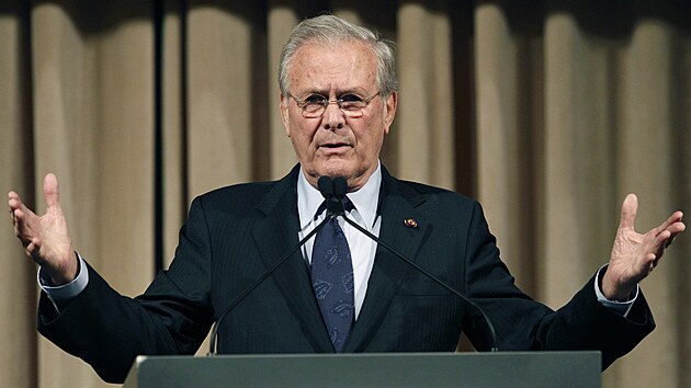 Donald Rumsfeld (11. října 2011)