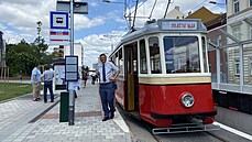 S prvním ervencem zanou v opravované ulici Plotní v Brn jezdit tramvaje. Do...