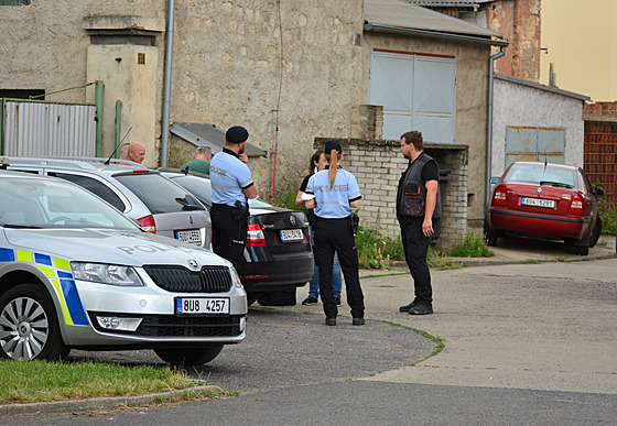 Kriminalisté vyšetřují vraždu v Libochovicích na Litoměřicku.