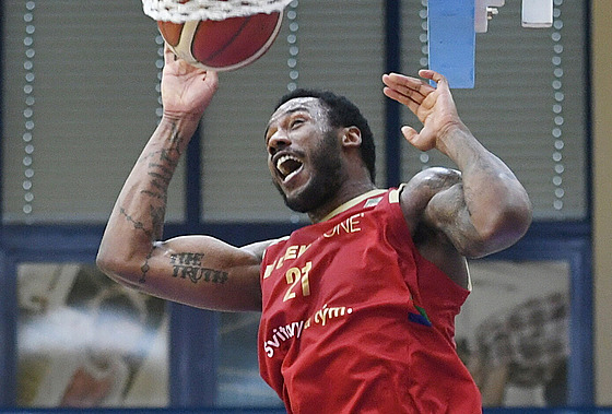 Delvon Johnson ze Svitav zasmeoval proti Ústí nad Labem.