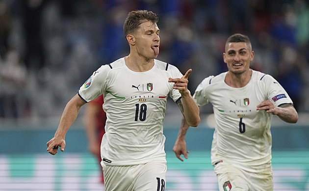 Belgie - Itálie 1:2, dramatická podívaná, Barella a Insigne zařídili postup