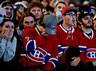 VECHNO PATN. Fandové Canadiens oplakávají vyazení ve finále Stanley Cupu.