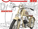 Kniha podrobn mapující historii motocyklu Manet M-90
