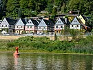 Typické domky v Bad Schandau
