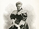 Berta von Suttnerová na portrétu z roku 1898