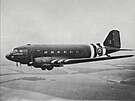 Historický snímek druhováleného stroje Douglas C-47 Dakota