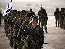 Píslunice smíeného izraelského batalionu Karakal (14. bezna 2013)