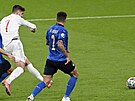 Álvaro Morata, stídající útoník panlska, srovnává stav semifinále...