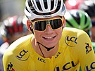 Mathieu van der Poel byl ped startem sedmé etapy Tour de France v dobré nálad.