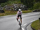 Ben O'Connor jede osamocen na ele v deváté etap Tour de France.