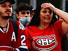 Fanouci Montreal Canadiens v pátém finále NHL.