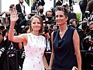 Jodie Fosterová a Alexandra Hedisonová (Cannes, 6. ervence 2021)