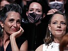Alexandra Hedisonová a Jodie Fosterová (Cannes, 6. ervence 2021)