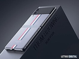 Koncept Samsung Galaxy Z Flip 3 Thom Browne