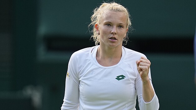 Kateřina Siniaková ve třetím kole Wimbledonu