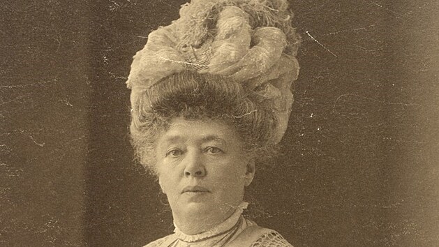 Berta von Suttnerov na snmku z roku 1908