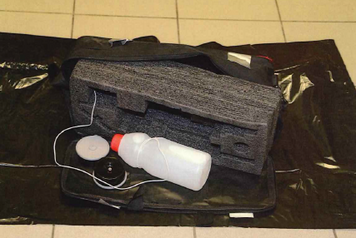 Policie odhalila totožnost muže, který 26. února v podvečer nastražil atrapu bomby na pražském Masarykově nádraží. (1. července 2021)
