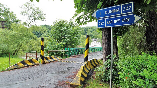 Most přes řeku Ohři v Šemnici bude kvůli havarijnímu stavu uzavřen. (7.7.2021)