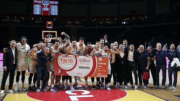 JSME TAM! et basketbalist slav postup na olympijsk hry v Tokiu.