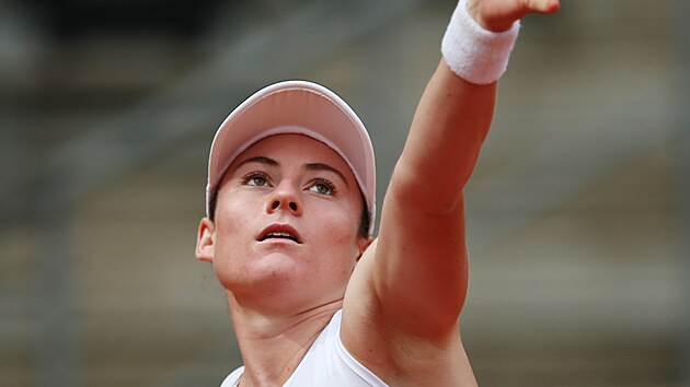 Tamara Zidanšeková na turnaji v Hamburku