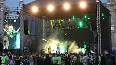 V Praze se konal benefiní koncert Spolen pro Moravu. (7. ervence 2021)