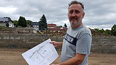 Podnikatel Petr Legeza koupil pozemek od msta a postaví na nm patnáct...