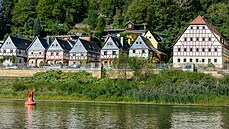 Typické domky v Bad Schandau
