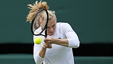 Kateina Siniaková ve tetím kole Wimbledonu